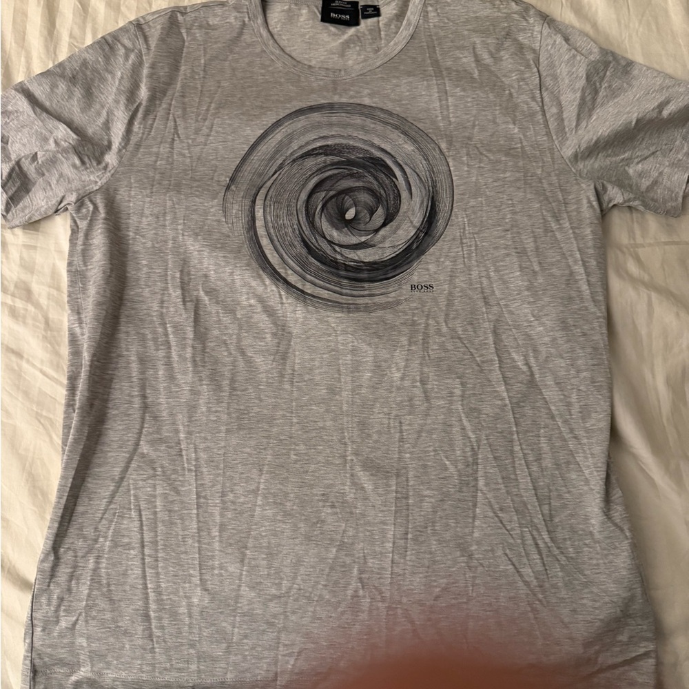 Hugo Boss Slim Fit Graphic T-Shirt – Gre